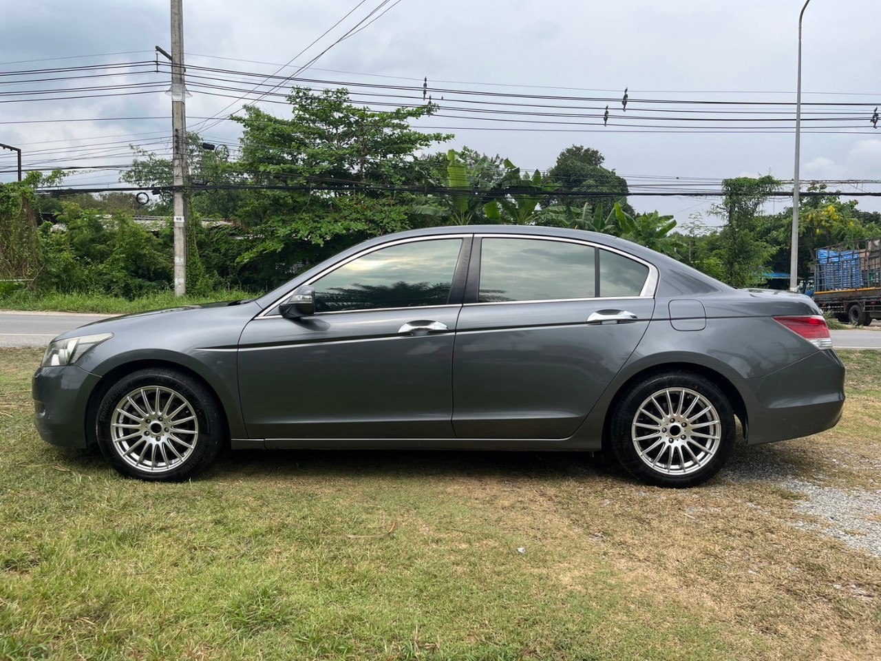 2008 Honda Accord Gen 8 สีเทา