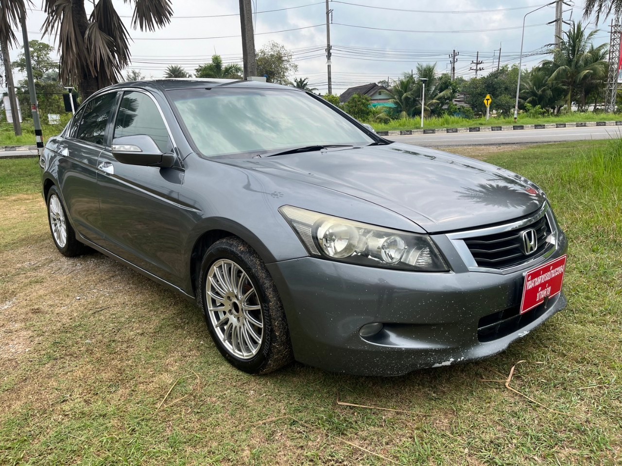 2008 Honda Accord Gen 8 สีเทา