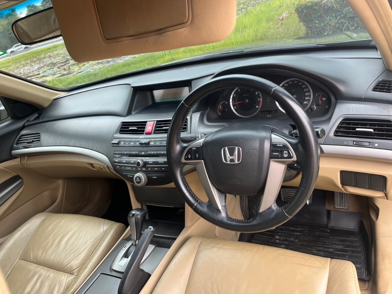 2008 Honda Accord Gen 8 สีเทา