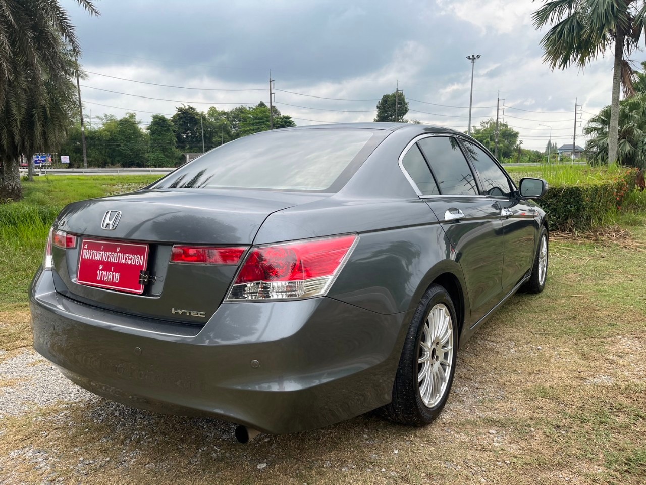 2008 Honda Accord Gen 8 สีเทา