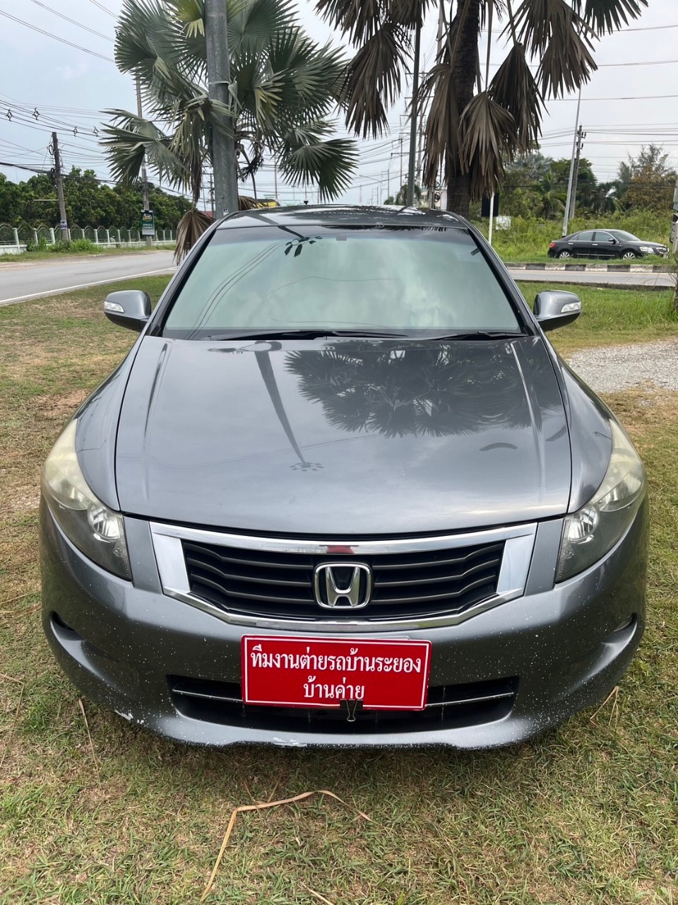 2008 Honda Accord Gen 8 สีเทา