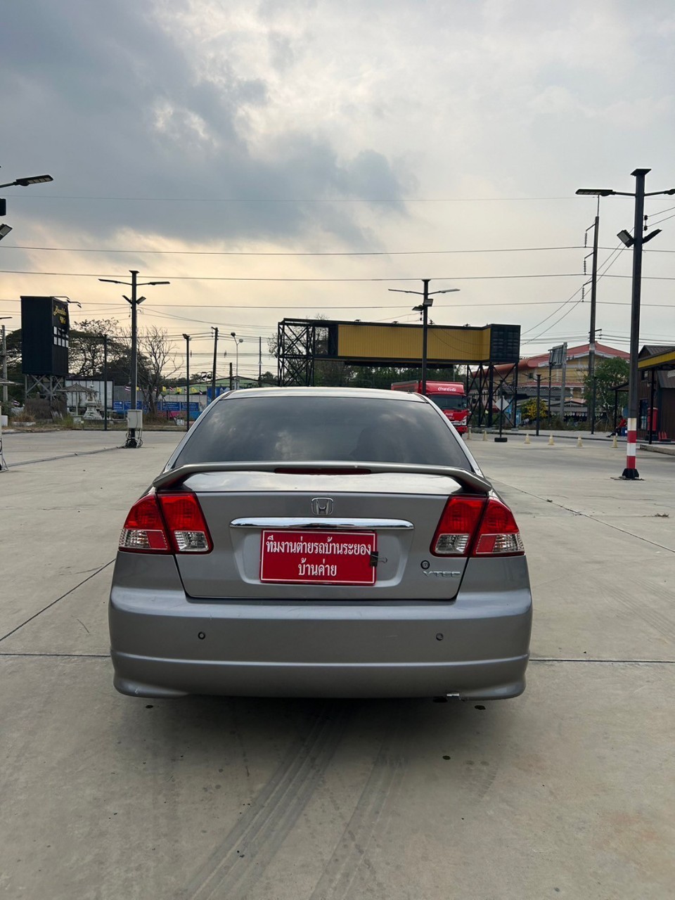 2005 Honda Civic ES (Dimension) สีเงิน