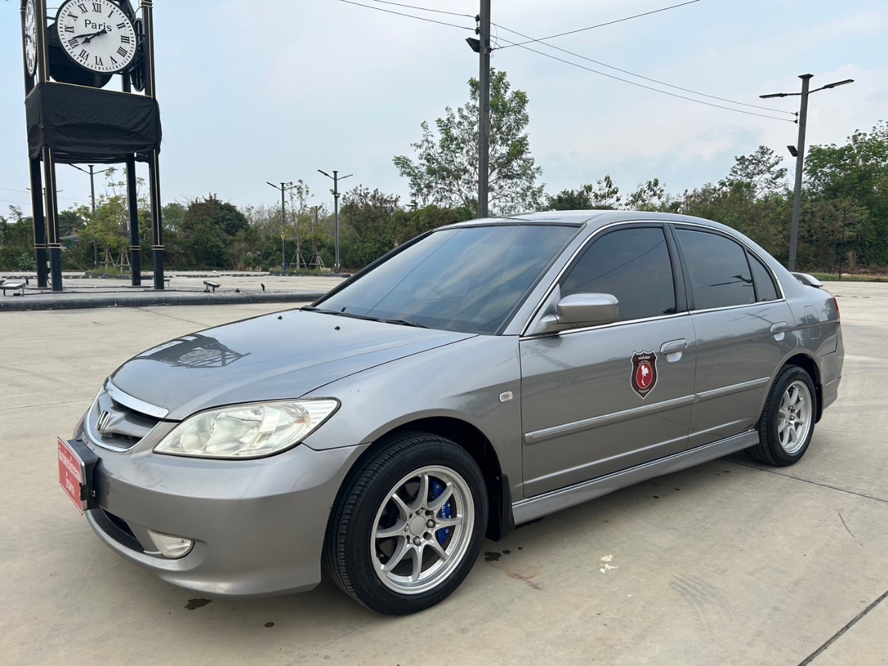 2005 Honda Civic ES (Dimension) สีเงิน