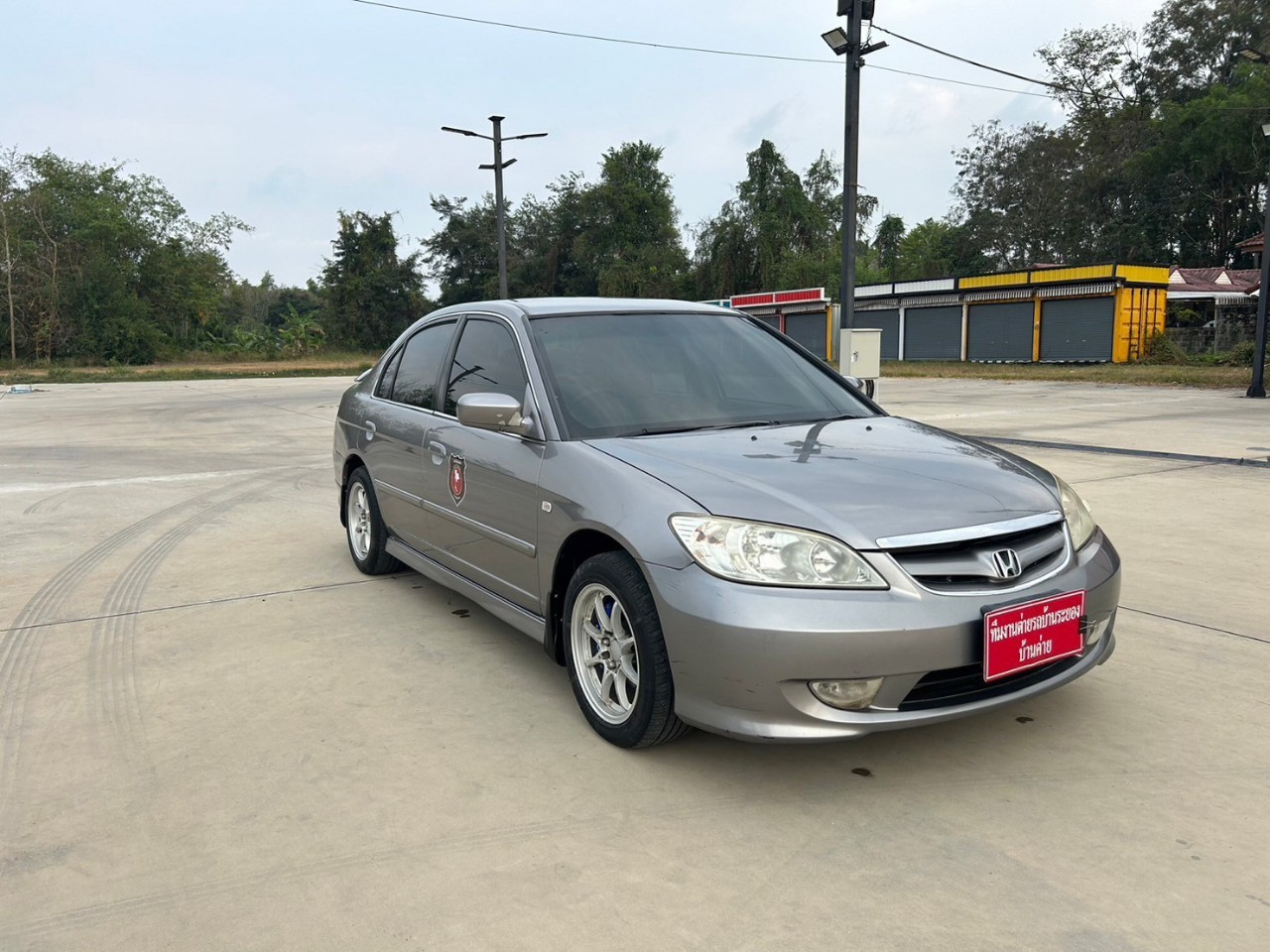 2005 Honda Civic ES (Dimension) สีเงิน