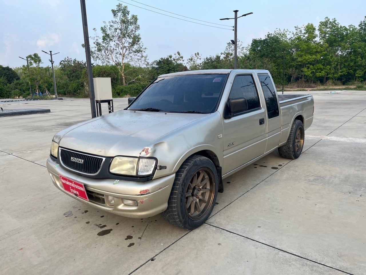 1997 Isuzu DRAGON POWER CAB4 SLX สีน้ำตาล