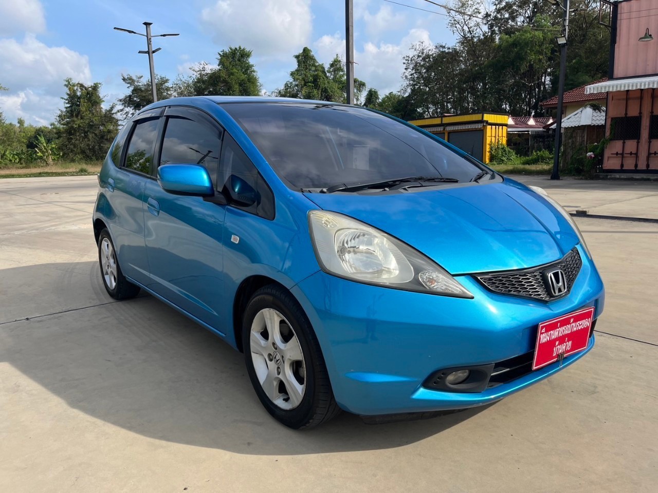 2009 Honda Jazz GE สีฟ้า