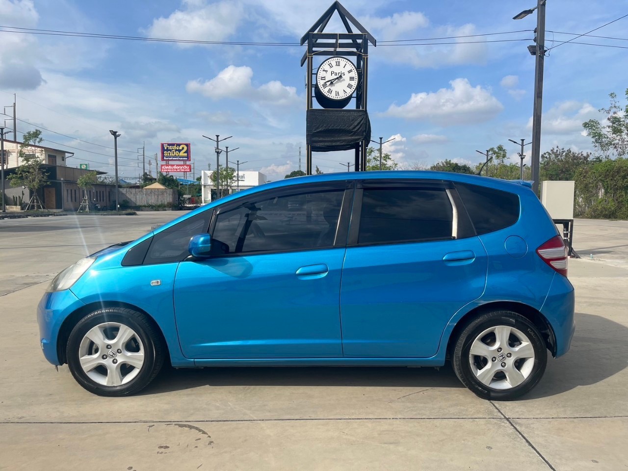 2009 Honda Jazz GE สีฟ้า