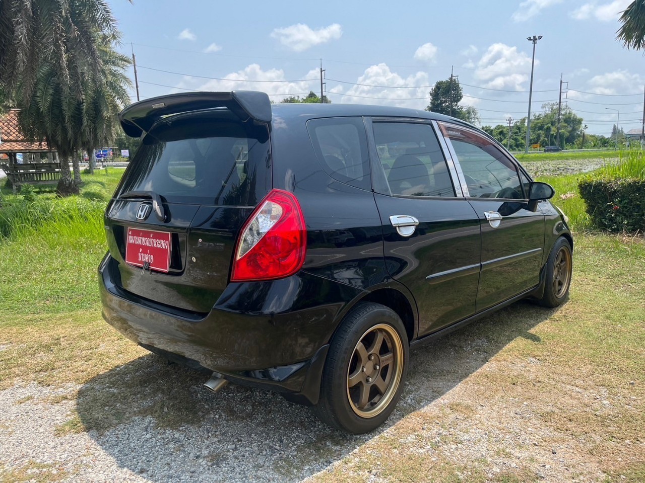 2007 Honda Jazz GD สีดำ