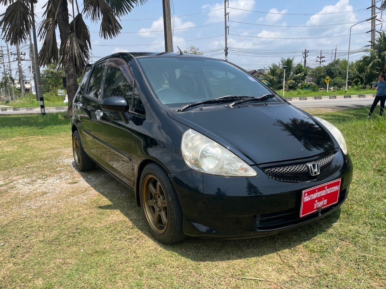 2007 Honda Jazz GD สีดำ