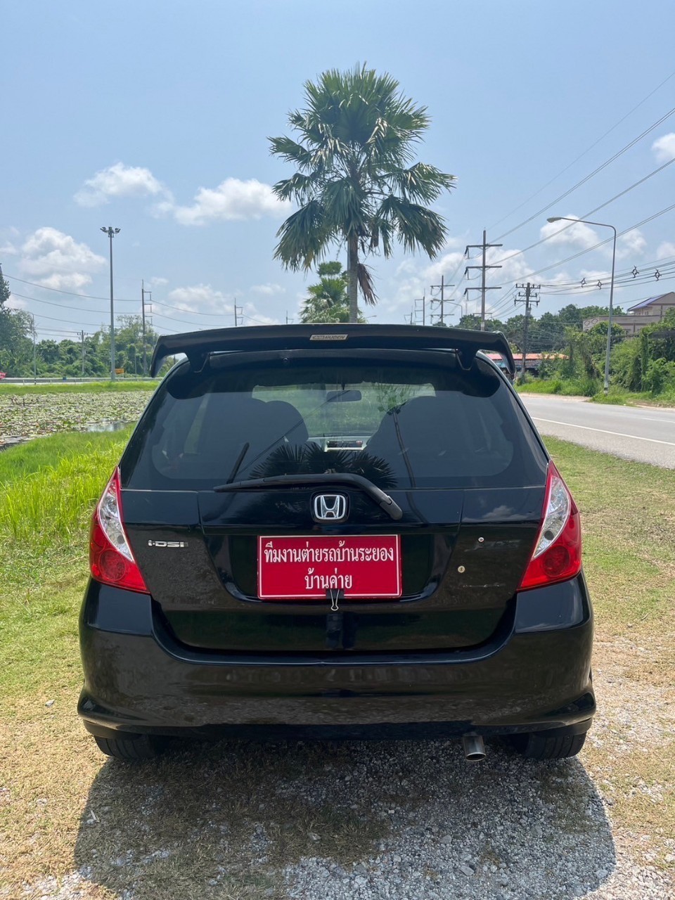 2007 Honda Jazz GD สีดำ