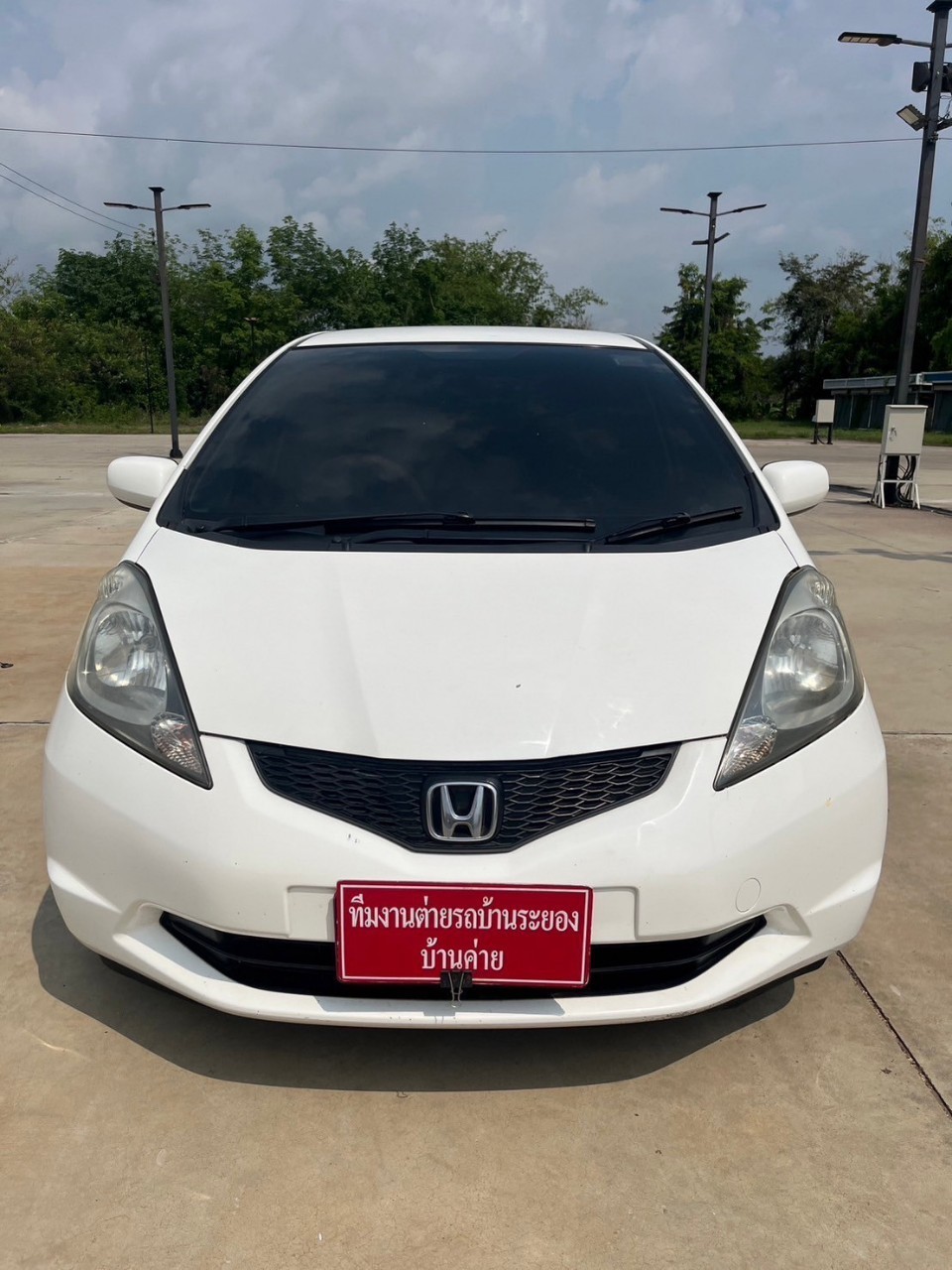 2008 Honda Jazz GE สีขาว