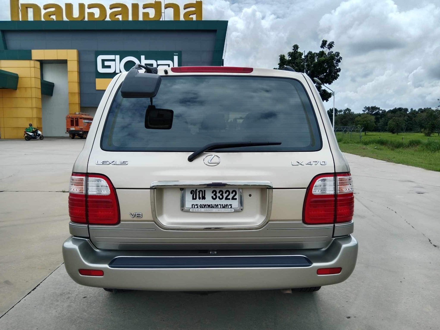 2001 Lexus LX470 SUV 4WD 4.7 CYGNUS สีน้ำตาล