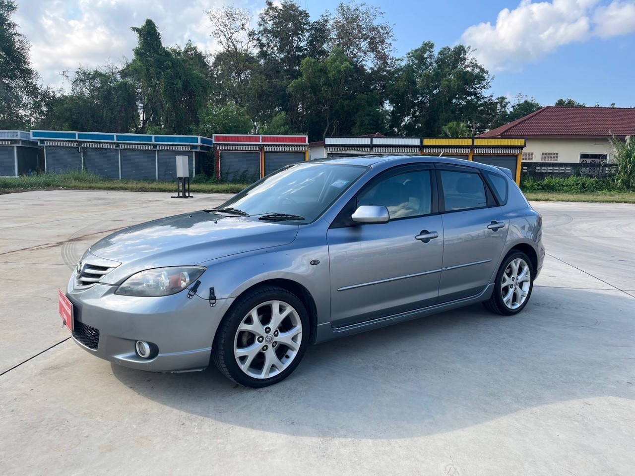 2005 Mazda 3 สีเทา