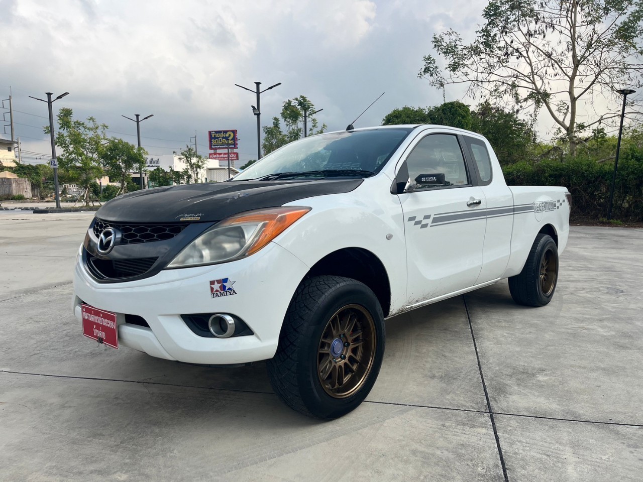 2015 Mazda BT-50 Double Cab สีขาว