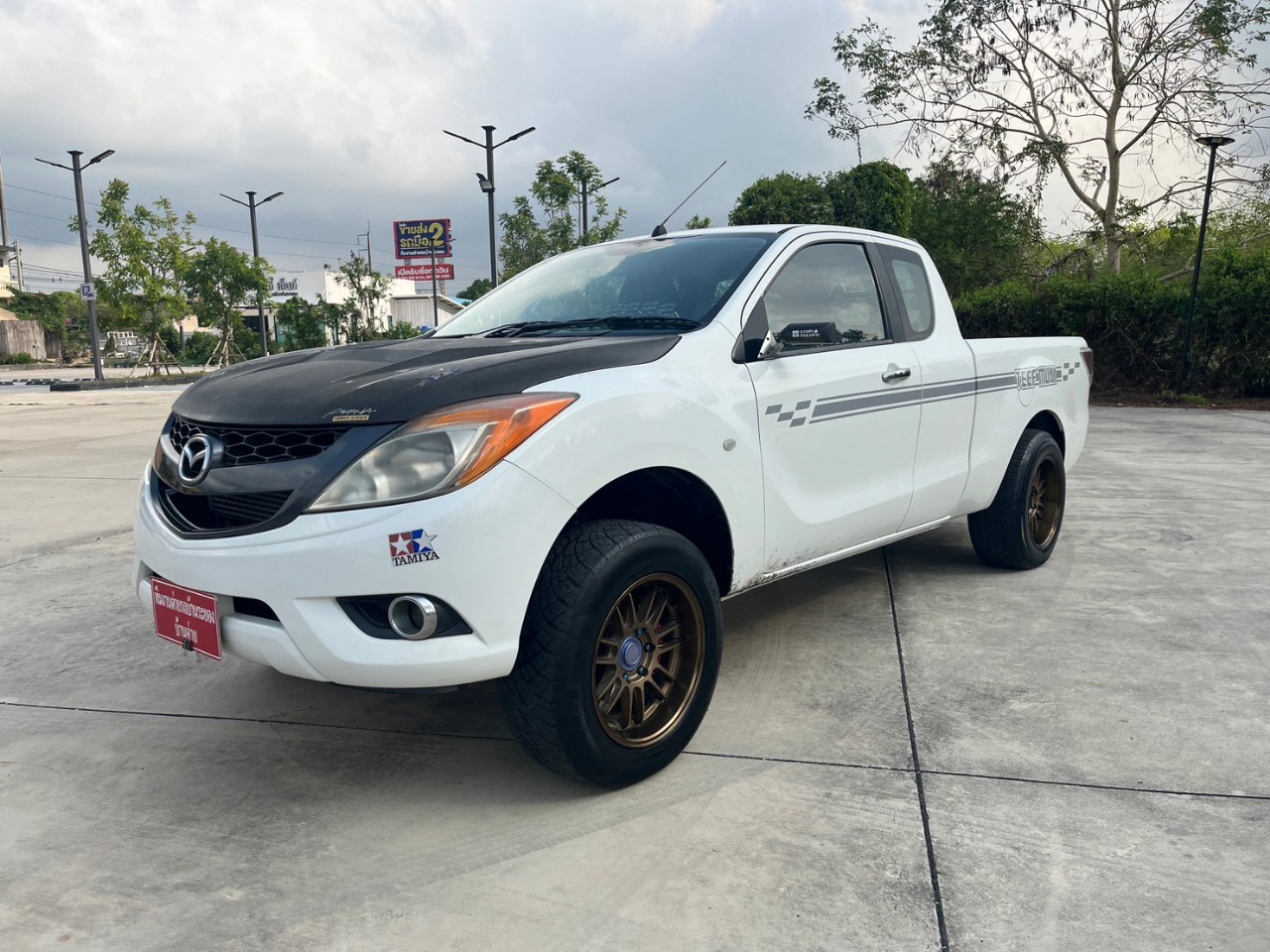 2015 Mazda BT-50 Double Cab สีขาว