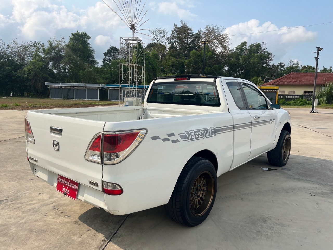 2015 Mazda BT-50 Double Cab สีขาว