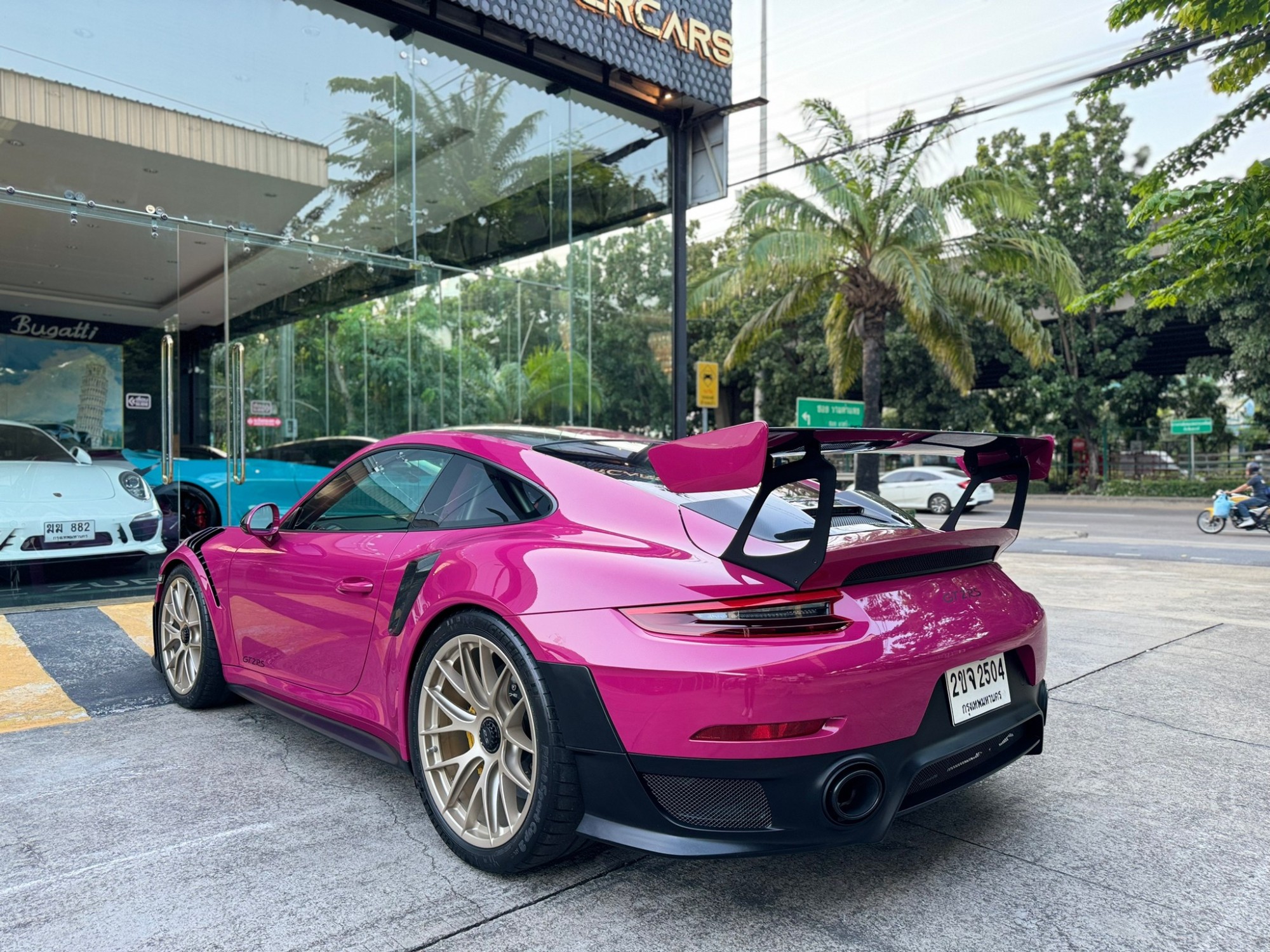 2019 Lamborghini 991.2 GT2 RS weissach package สีชมพู