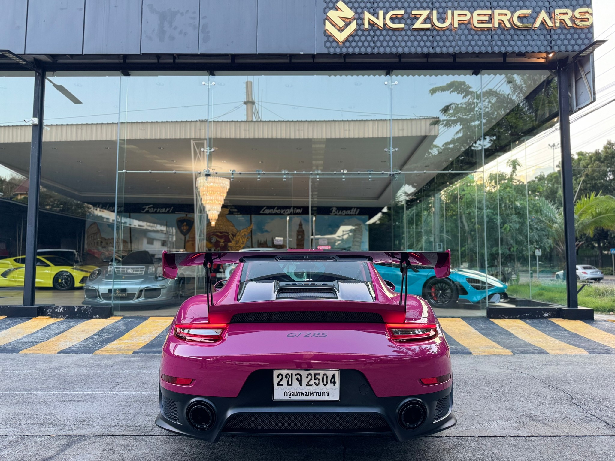 2019 Lamborghini 991.2 GT2 RS weissach package สีชมพู