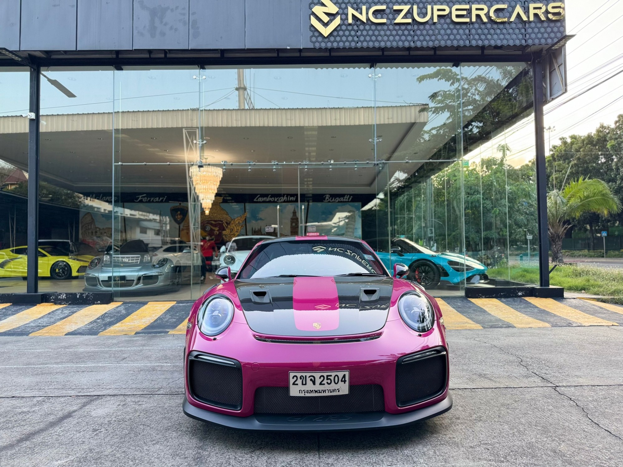 2019 Lamborghini 991.2 GT2 RS weissach package สีชมพู