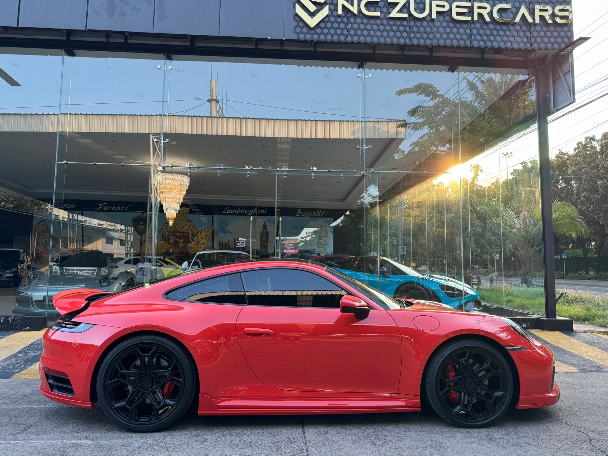 2020 Porsche 992 Carera S Techart look (Orig) สีส้ม