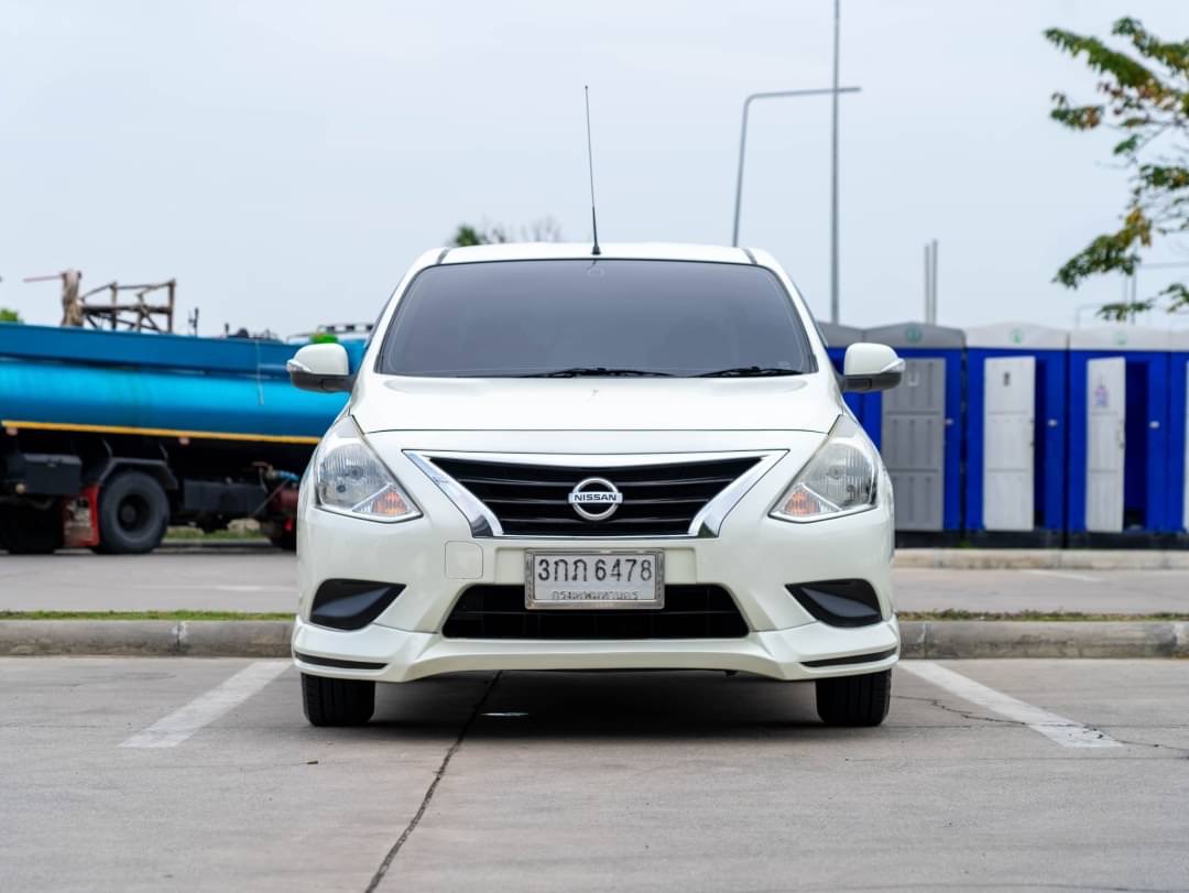 2014 Nissan Almera สีขาว