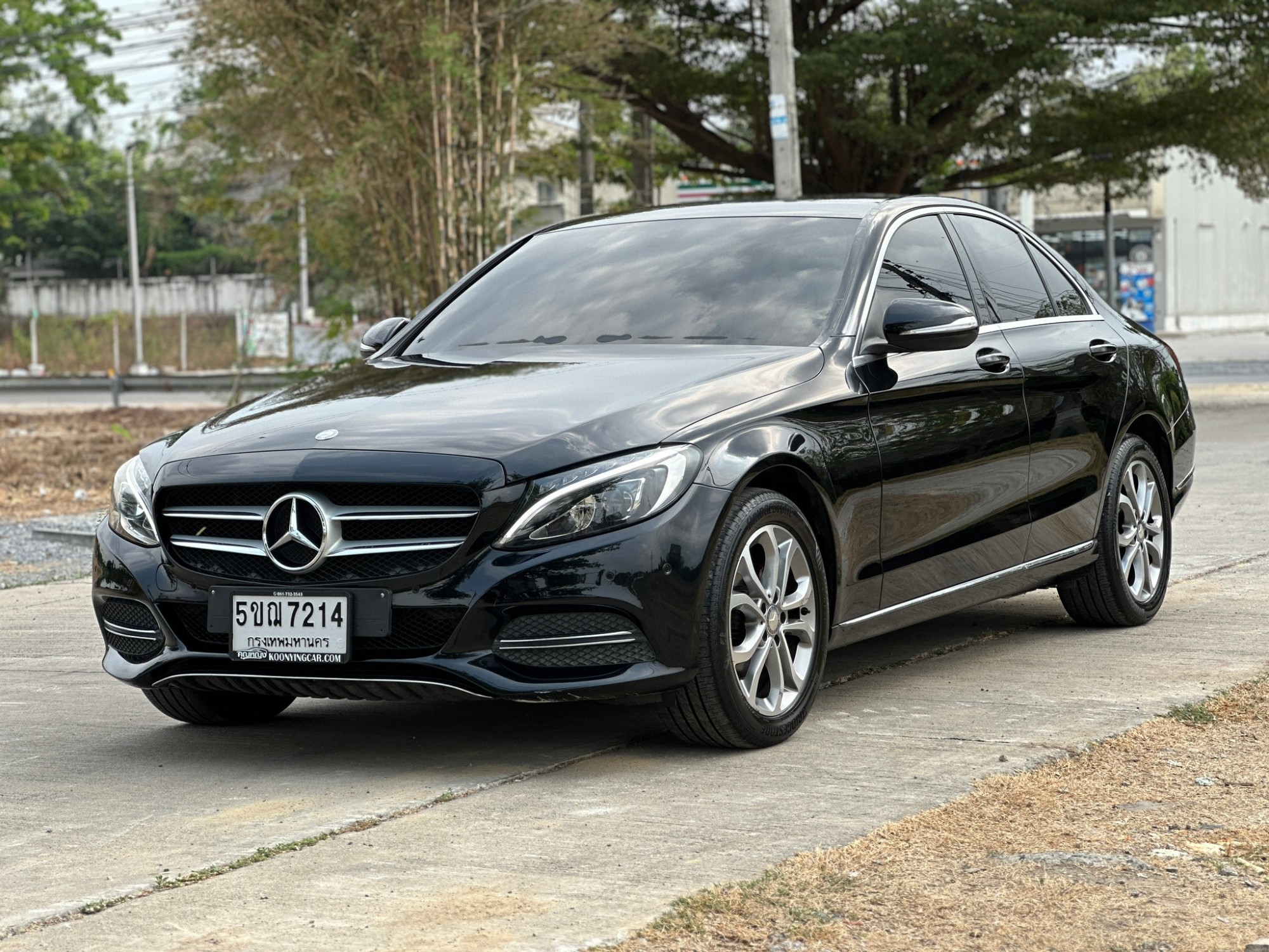 2014 Mercedes-Benz C-Class W205 C180 สีดำ