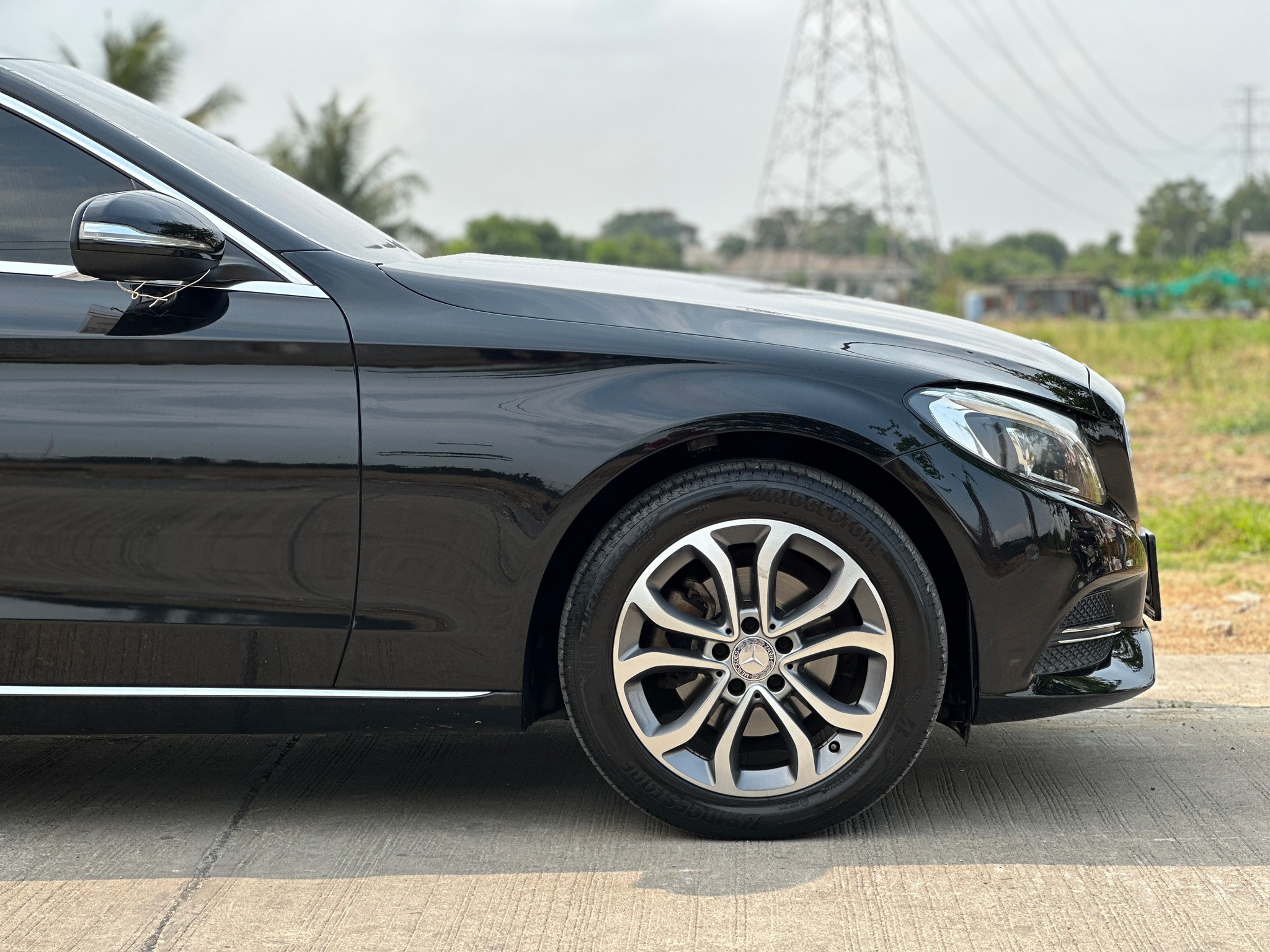 2014 Mercedes-Benz C-Class W205 C180 สีดำ