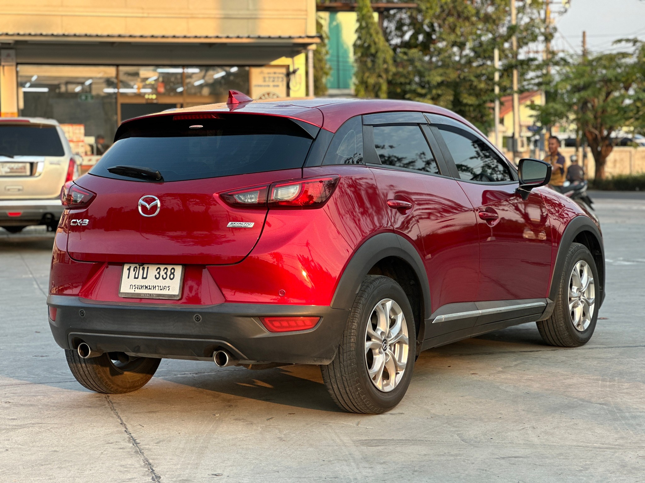 2020 Mazda CX-3 สีแดง