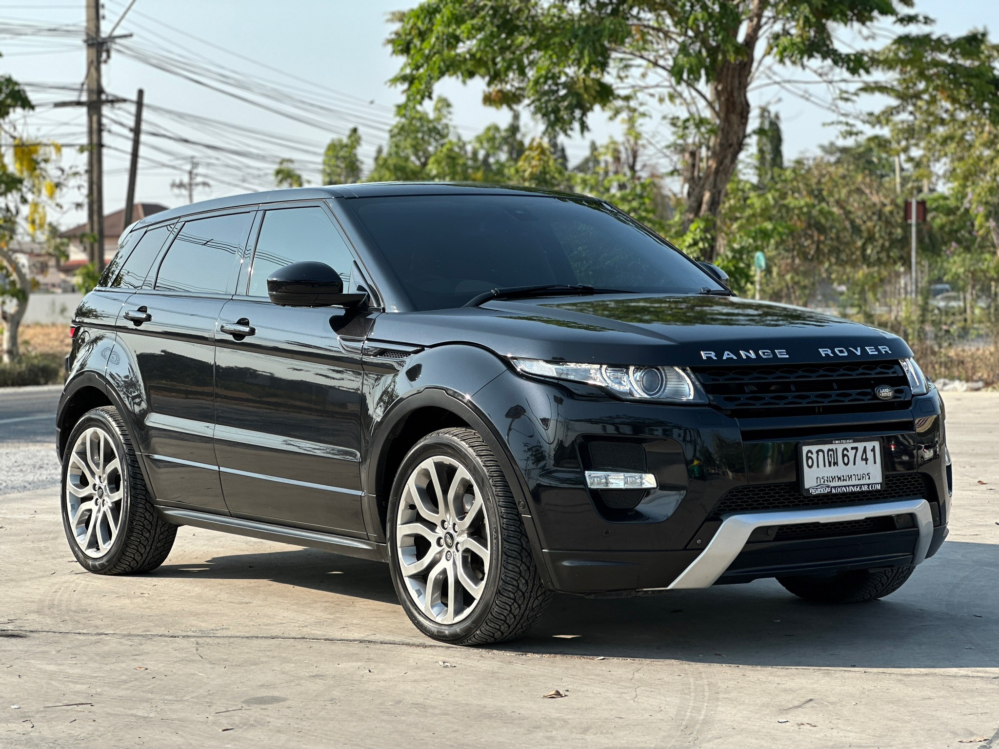 2014 Land Rover Range Rover Evoque สีดำ