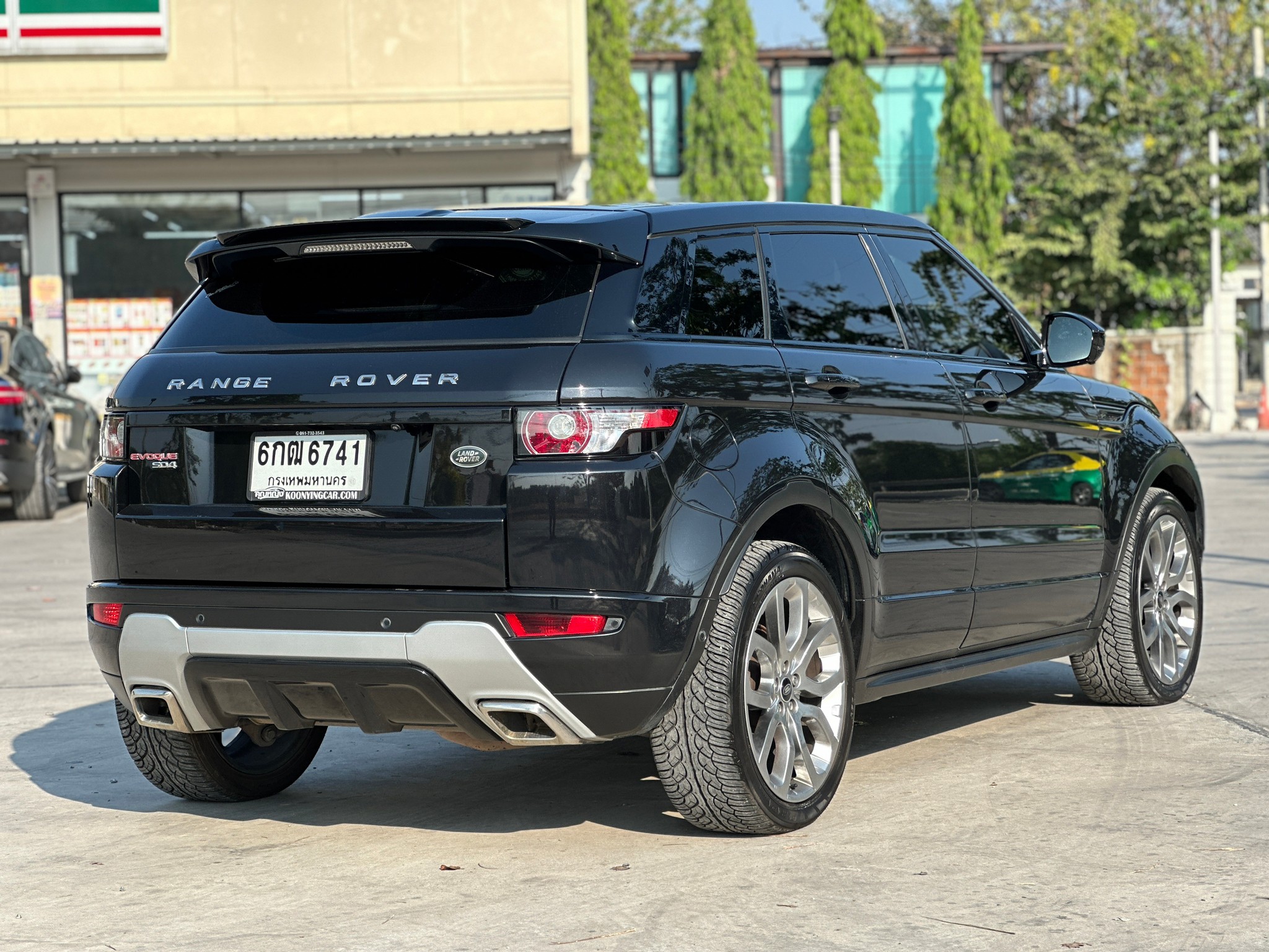 2014 Land Rover Range Rover Evoque สีดำ