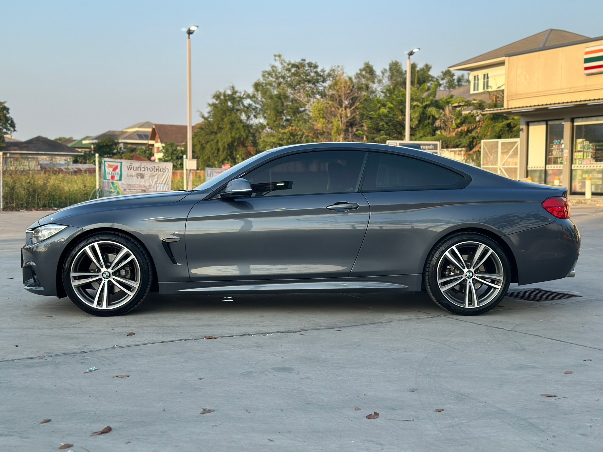 2014 BMW 420d Coupe M sport สีเทา