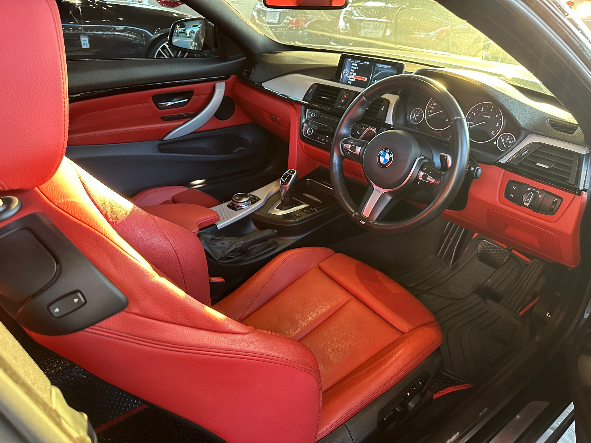 2014 BMW 420d Coupe M sport สีเทา