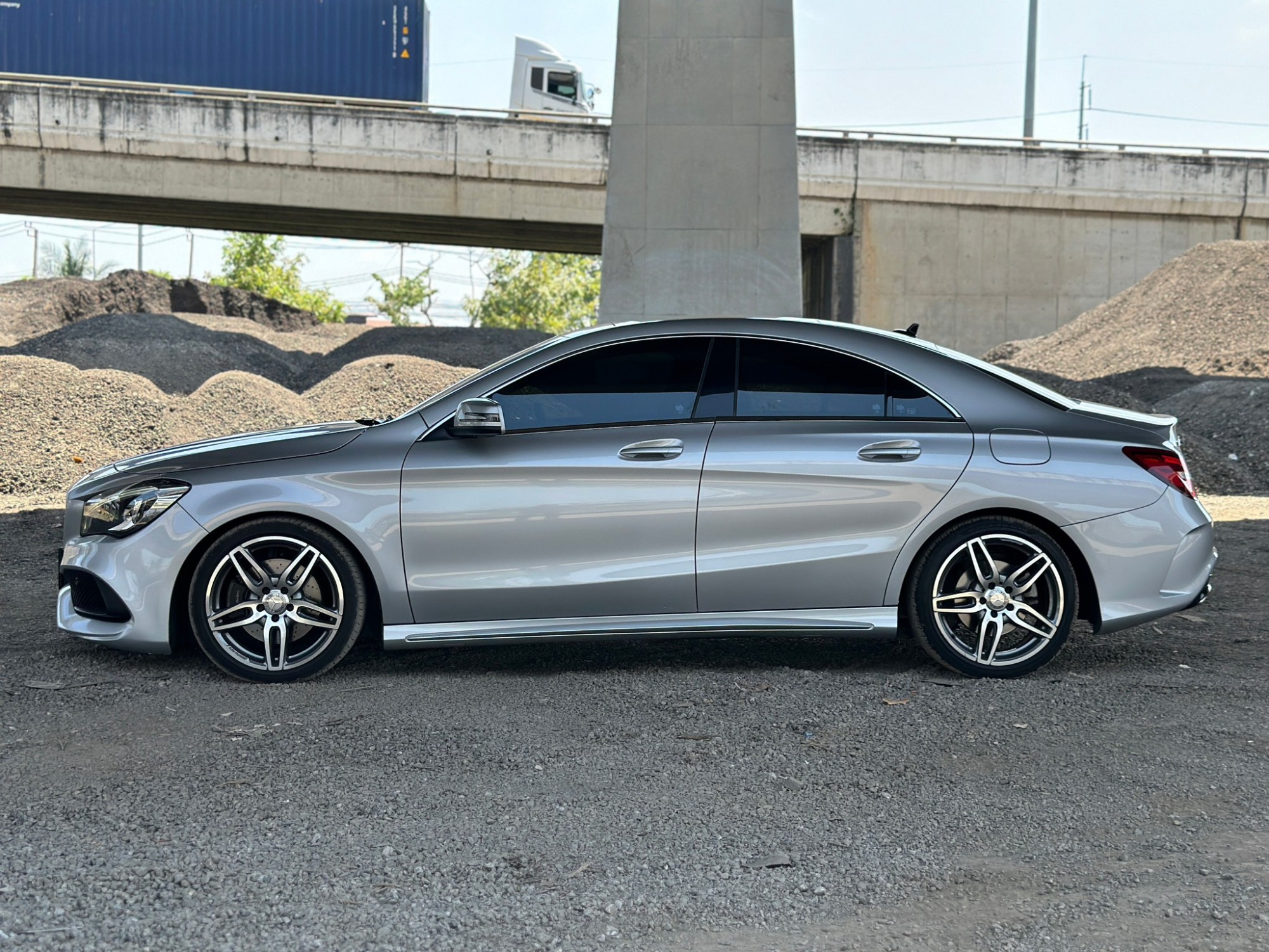 2017 Mercedes-Benz C-Class Coupe C 250 AMG สีเทา