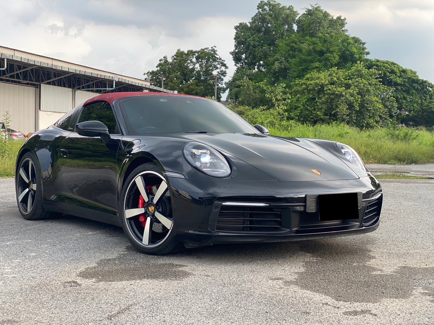 2021 Porsche Carera 991.2 Targa 4S สีดำ