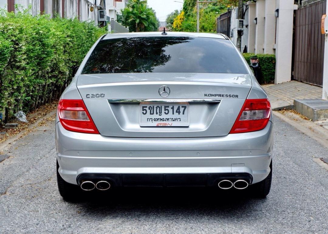 2008 Mercedes-Benz C-Class W204 C200 สีเทา