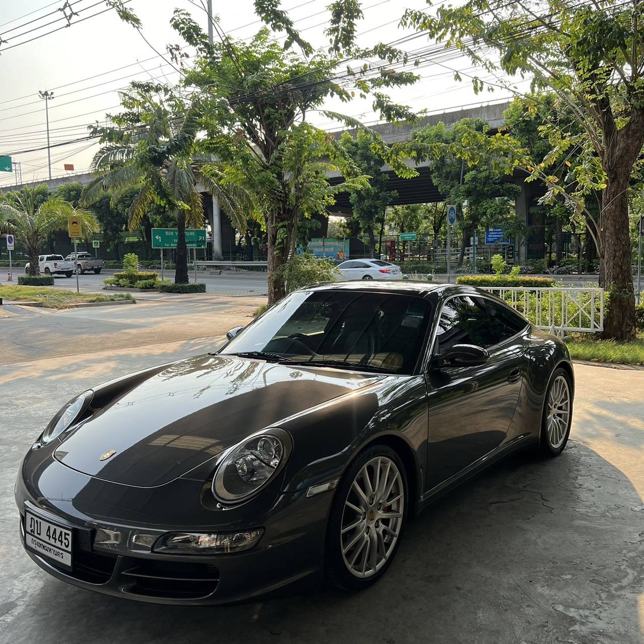 2007 Porsche 997 TARGA 4S สีเทา