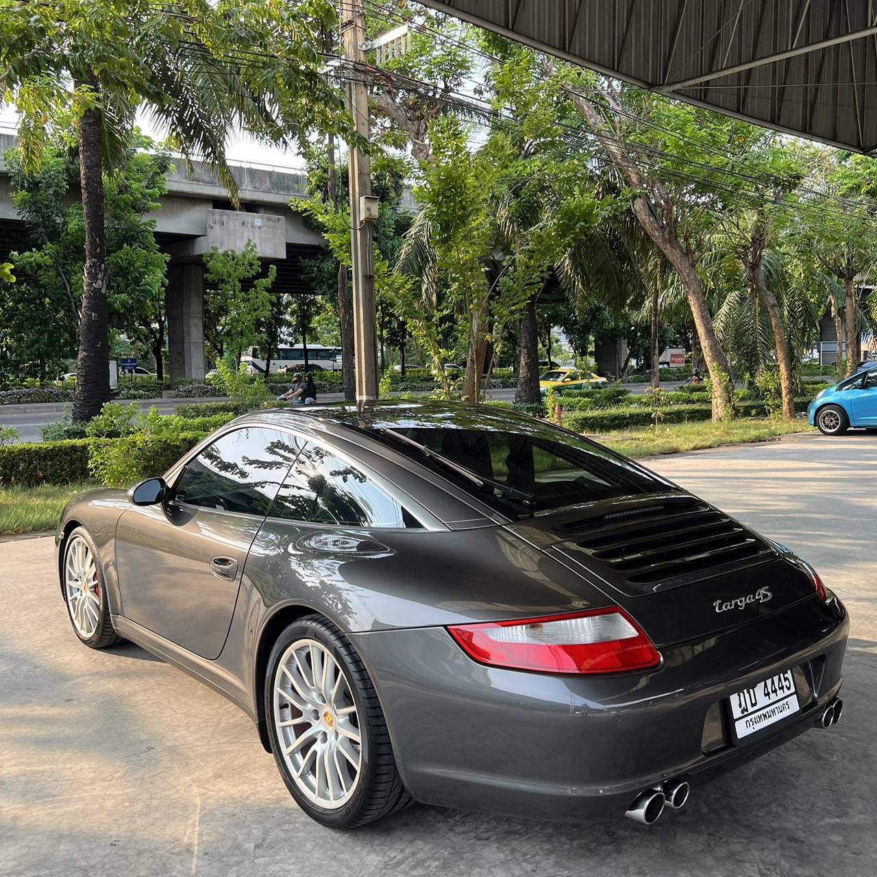 2007 Porsche 997 TARGA 4S สีเทา