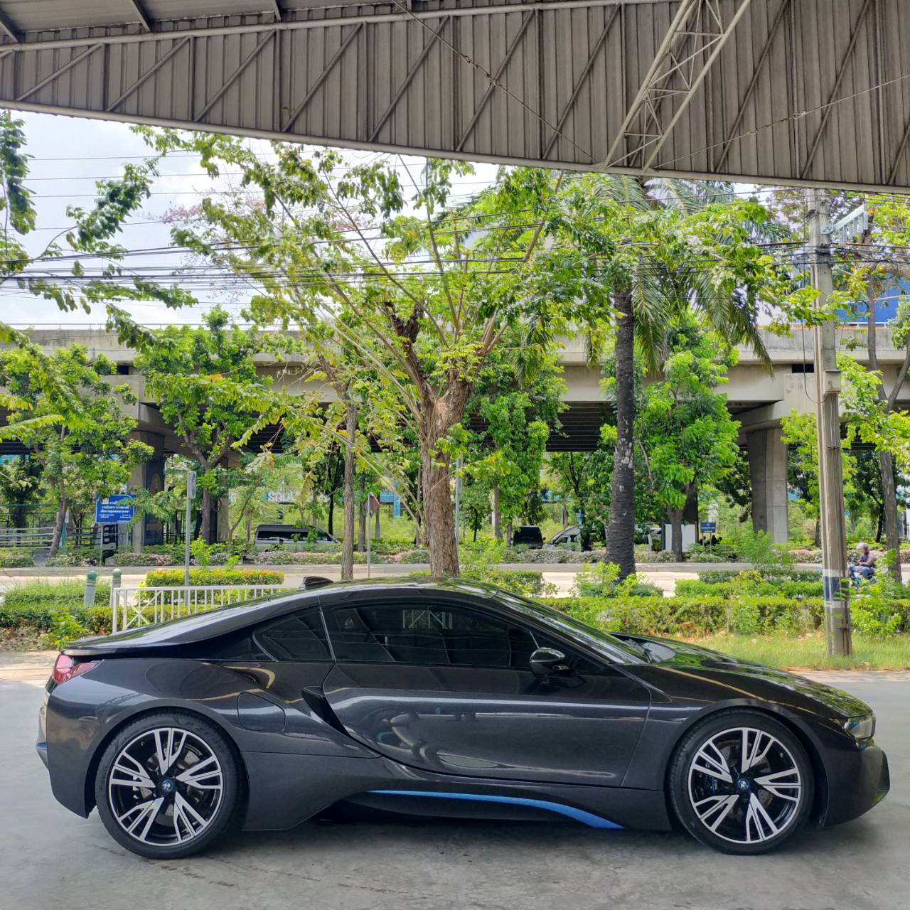 2015 BMW i8 สีดำ