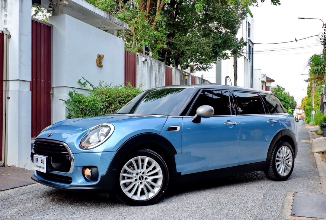 2016 Mini Cooper Clubman RHD สีฟ้า