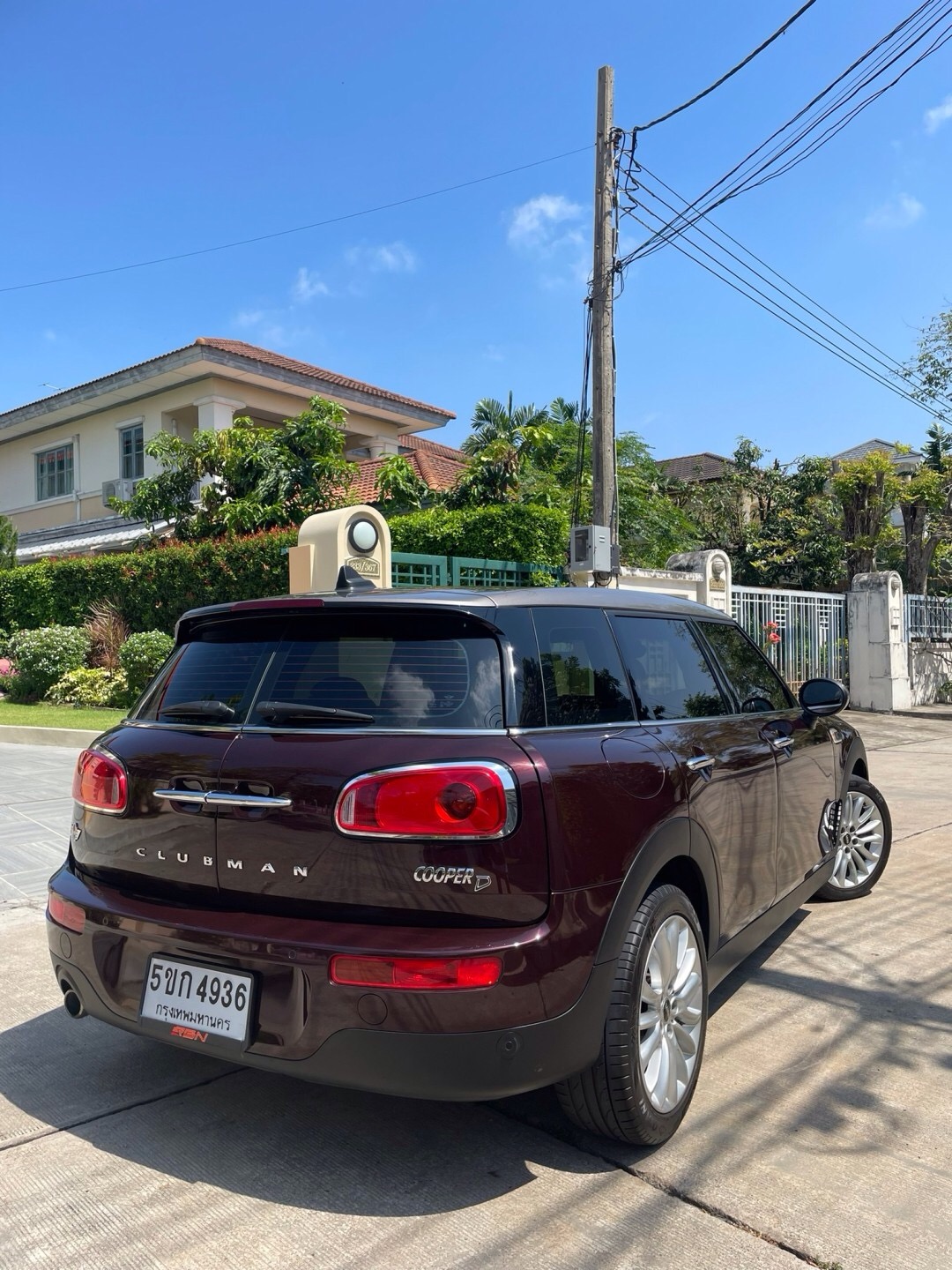 2019 Mini Clubman F54 สีน้ำตาล