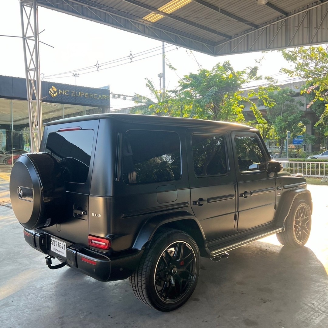 2020 Mercedes-Benz G-Class G 63 AMG สีดำ