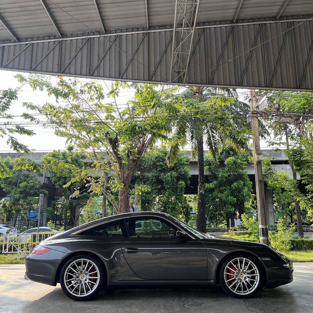 2007 Porsche 997 TARGA 4S สีเทา