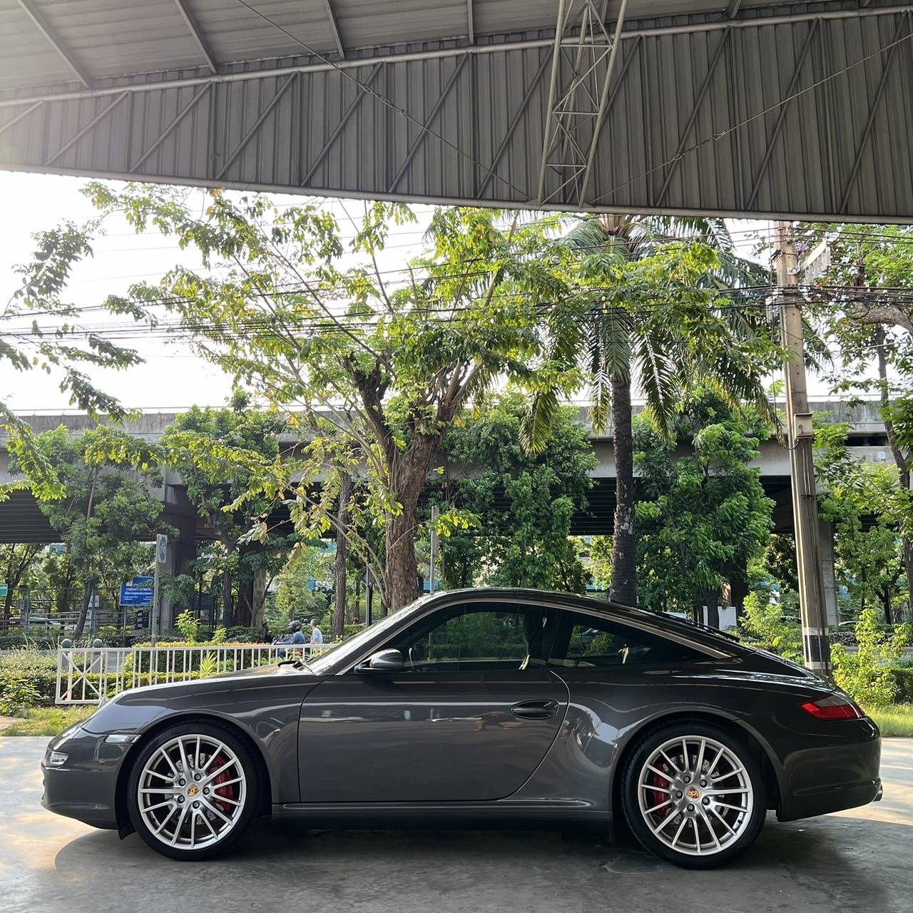 2007 Porsche 997 TARGA 4S สีเทา