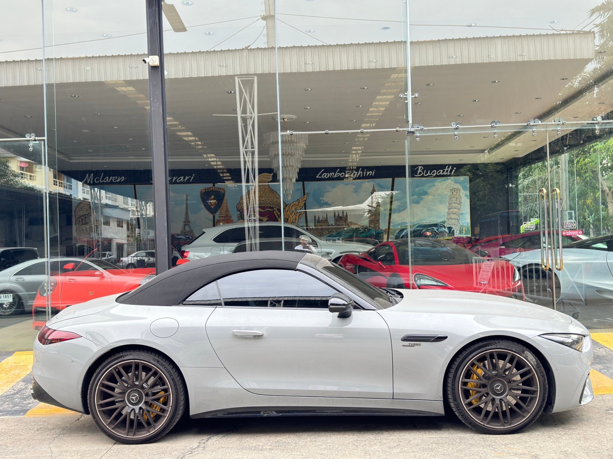 2023 Mercedes-Benz SL43 AMG night package สีเทา