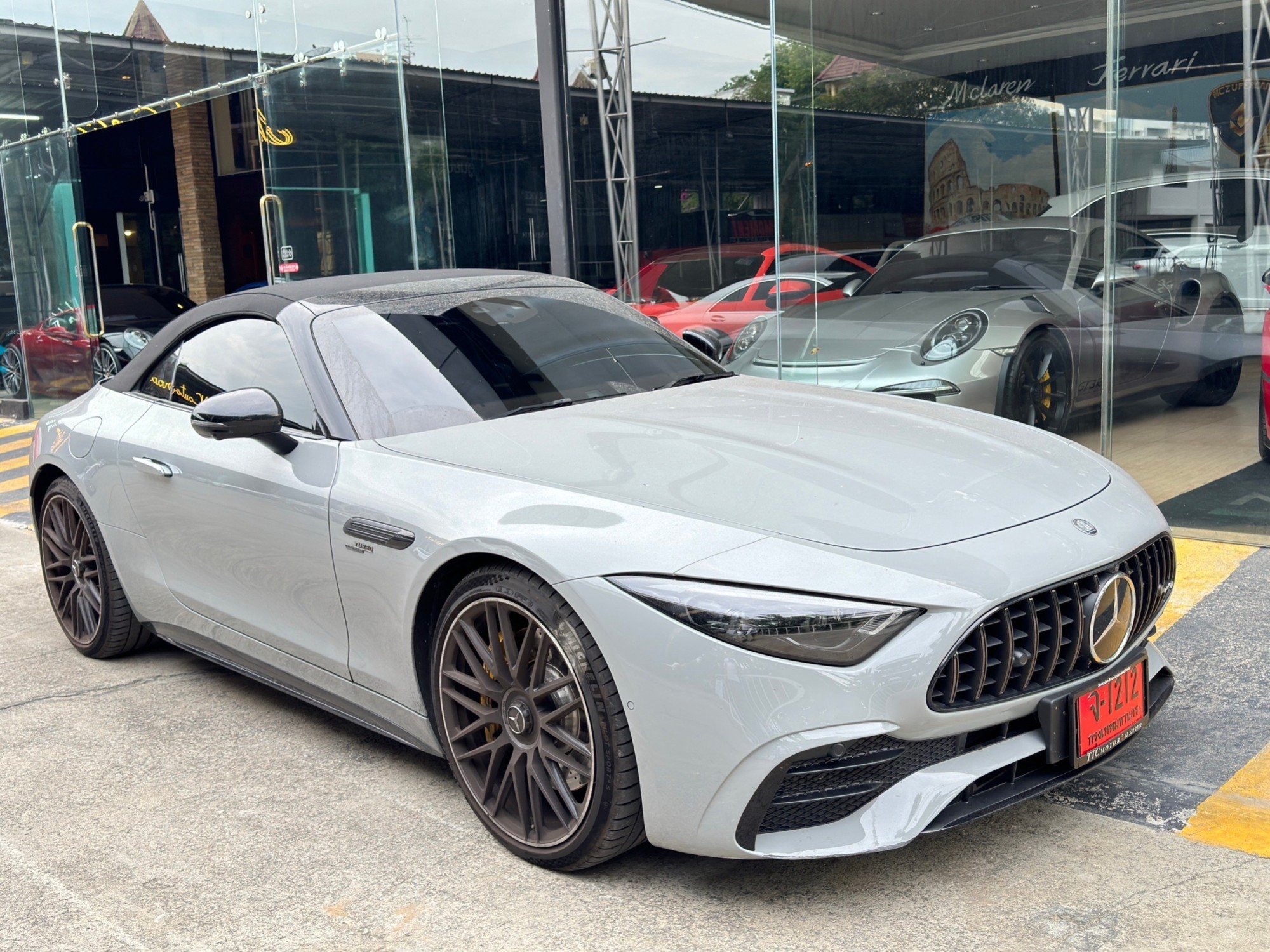 2023 Mercedes-Benz SL43 AMG night package สีเทา