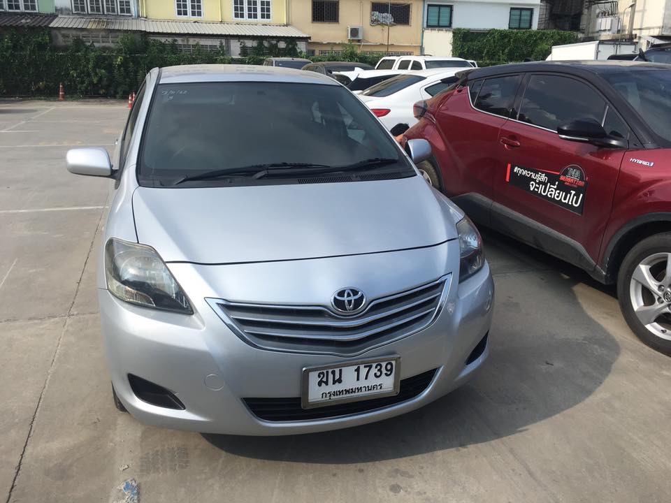 Toyota Vios ปี 2012 สีเงิน