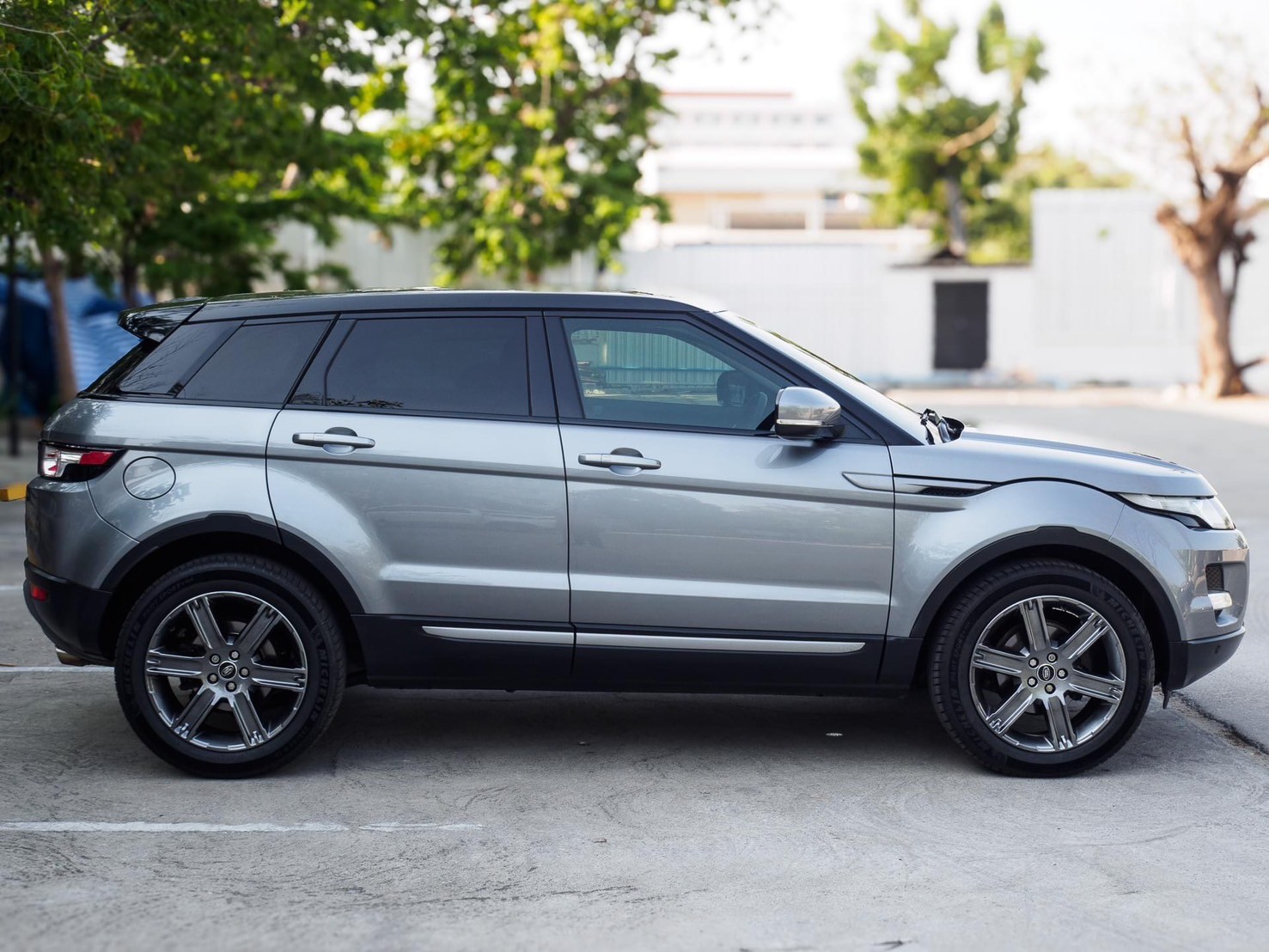 2014 Land Rover Range Rover Evoque สีเทา