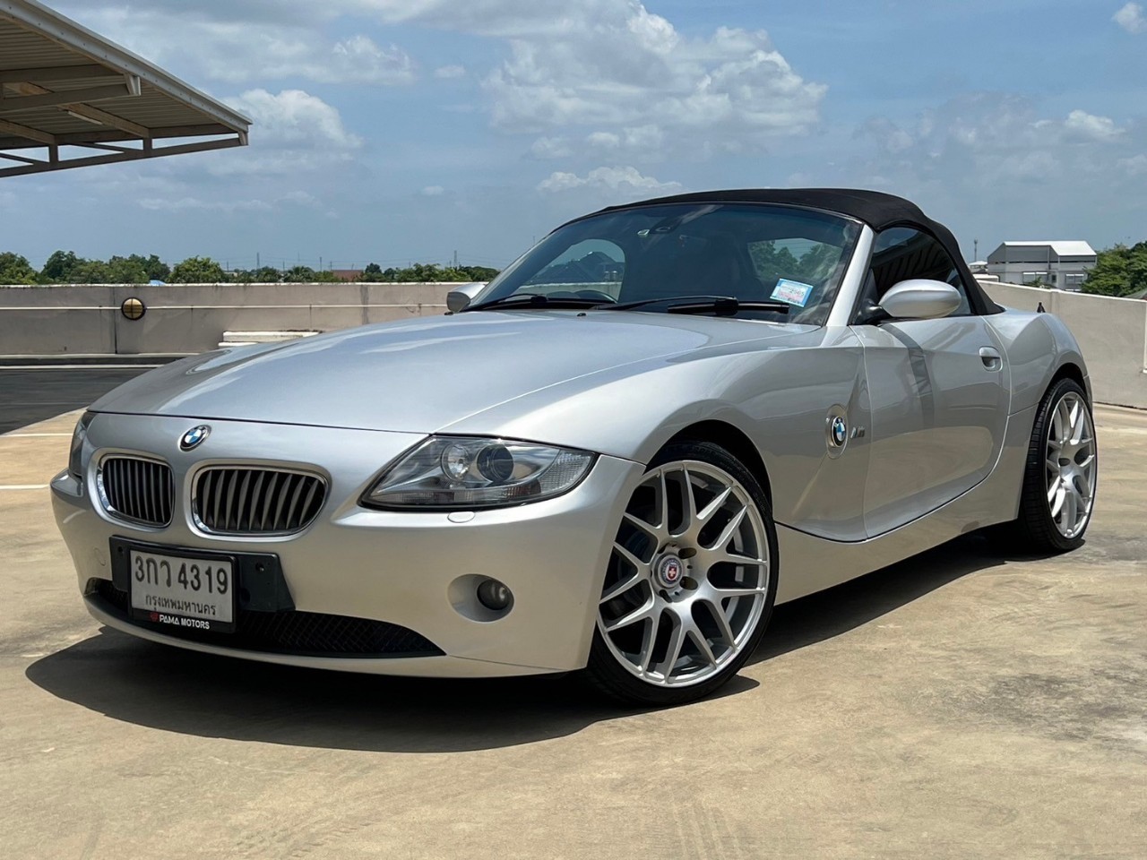 2003 BMW Z4 E85 สีเงิน