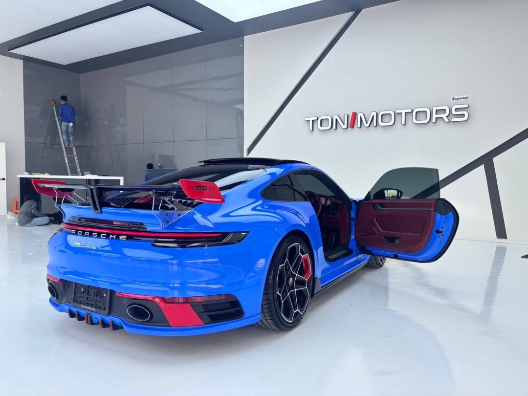 2019 Porsche 911 CARRERA S 3.0 PDK สีน้ำเงิน