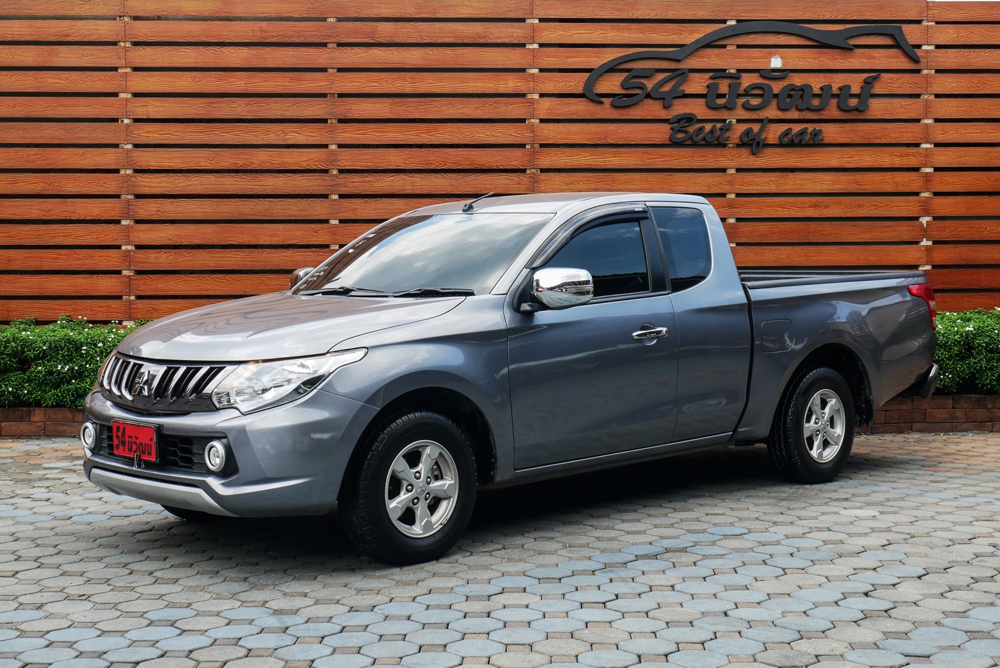 MITSUBISHI TRITON MEGACAB 2.5 GLX MTปี 2018 สีเทา